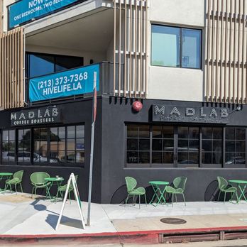 Mad Lab Coffee Roasters - Entrance at right, under the address. - Coffee & Tea Near Me - Los Angeles, California