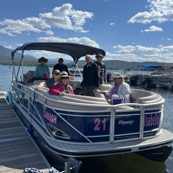 Trail Ridge Marina - Pontoon boat, "Isabelle", seats 8-12 comfortably! - Boating Near Me - Grand Lake, Colorado Trail Ridge Marina - Pontoon boat, "Isabelle", seats 8-12 comfortably! - Boating Near Me - Grand Lake, Colorado