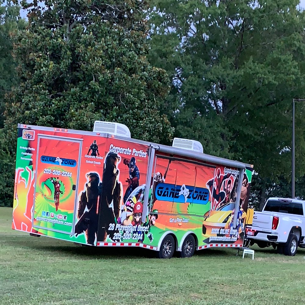 GAME ZONE BHAM Updated September 2024 3041 Decatur Hwy, Gardendale, Alabama Game Truck