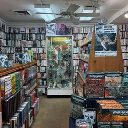 Oxford Comics & Games - Manga section - love that there are little nooks for different types of items.
