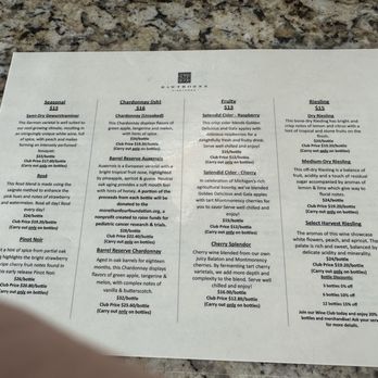 Hawthorne Vineyards - Menu - Wineries Near Me - Traverse City, Michigan