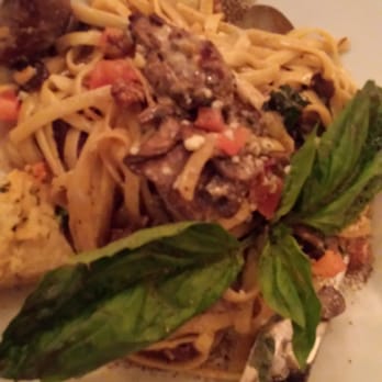 Barbacoa Grill - Fillet fettuccini with a spring of basil and mushrooms. Delicious. - Steakhouses Near Me - Boise, Idaho