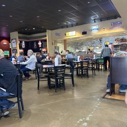Blue Sky Texas - Waiting for our order . First time here. Heard it was good. Like the atmosphere