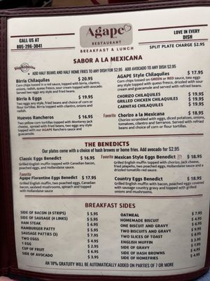 Menu photo 4 Agape Restaurant 8:39 Paso Robles, CA Menu photo 4 Agape Restaurant 8:39 Paso Robles, CA