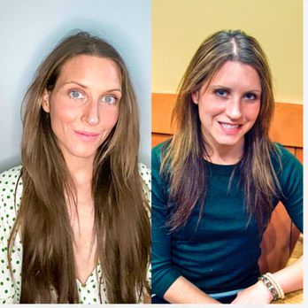 Liv Love Hair - results! 2 rows (18 and 22") custom color and bended! 10yrs between 'after & before' but thats still what my hair looked like before - Hair Salons Near Me - Wheaton, Illinois Liv Love Hair - results! 2 rows (18 and 22") custom color and bended! 10yrs between 'after & before' but thats still what my hair looked like before - Hair Salons Near Me - Wheaton, Illinois