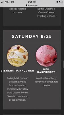 Menu photo 1 Kopp's Frozen Custard Brookfield, WI