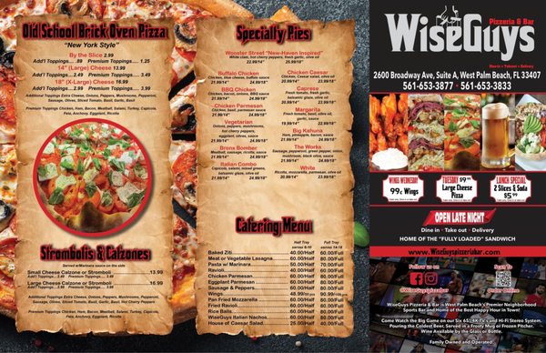Menu photo 1 Manhattan Pizza W Palm Beach, FL