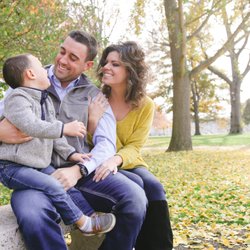 Lynn Ashley Photo - Family fun in the leaves.