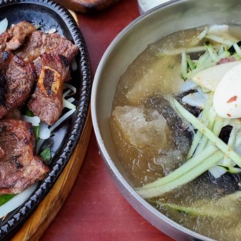 Dolsot House - LA kalbi and nengmyun combo - Korean Near Me - Cherry Hill, New Jersey Dolsot House - LA kalbi and nengmyun combo - Korean Near Me - Cherry Hill, New Jersey