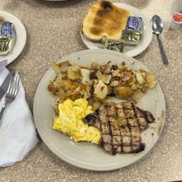 Select Pork Chops and 2 Eggs