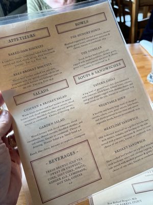 Menu photo 2 The Blacksburg Tavern Blacksburg, VA Menu photo 2 The Blacksburg Tavern Blacksburg, VA