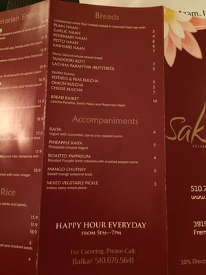 Menu photo 4 Sakoon Restaurant Fremont, CA Menu photo 4 Sakoon Restaurant Fremont, CA
