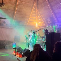 The band and view of the inside.