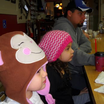 Mangy Moose Cafe - Waiting patiently for our food, we love being able to watch the chefs cook... - American Near Me - Manteca, California Mangy Moose Cafe - Waiting patiently for our food, we love being able to watch the chefs cook... - American Near Me - Manteca, California