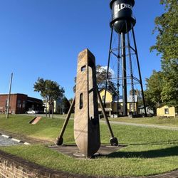 Textile Heritage Museum - Historic Glencoe with the largest outdoor textile sculpture in North Carolina.