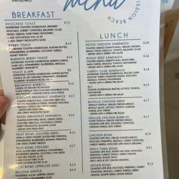 Blue Palm Mission Beach - Menu - Coffee & Tea Near Me - San Diego, California Blue Palm Mission Beach - Menu - Coffee & Tea Near Me - San Diego, California
