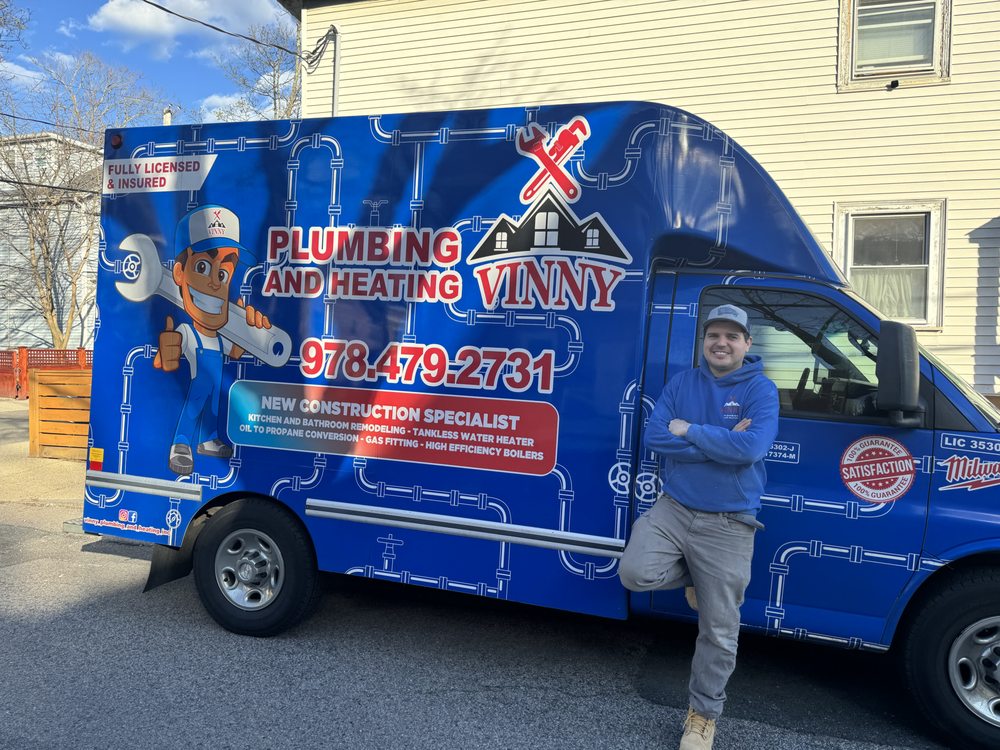 Slide of Vinny Plumbing and Heating