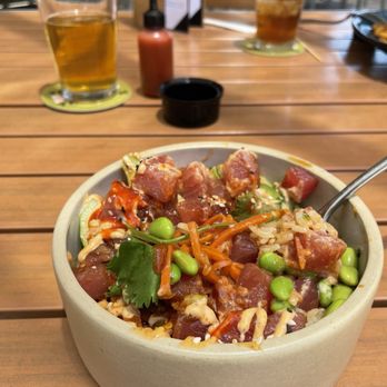 The Lab Collaborative - Poke bowl was good! - New American Near Me - Oceanside, California