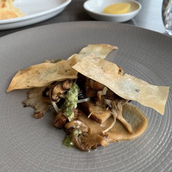 The Greenhouse Restaurant - Mushroom and chestnut tart. - British Near Me - Kendal, CMA The Greenhouse Restaurant - Mushroom and chestnut tart. - British Near Me - Kendal, CMA