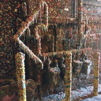 The Gum Wall - Local Flavor Near Me - Seattle, Washington The Gum Wall - Local Flavor Near Me - Seattle, Washington