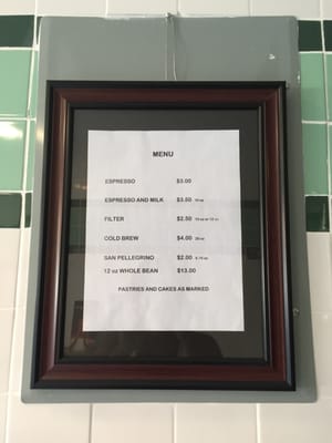 Menu photo 2 Kitten Espresso Bar Brooklyn, NY