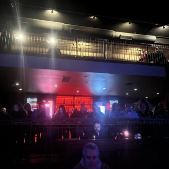 RocHaus - From stage floor, overview of bar and top floor - Music Venues Near Me - West Dundee, Illinois