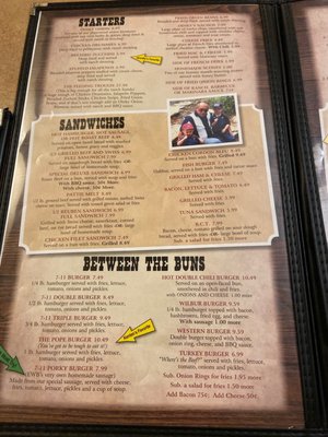Menu photo 3 7-11 Ranch Restaurant Vernal, UT