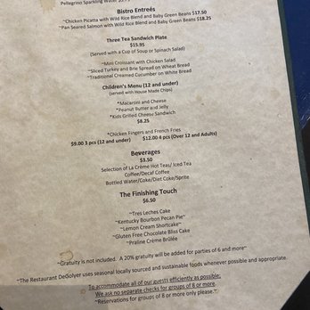 Restaurant Degolyer - Stained menu - New American Near Me - Dallas, Texas Restaurant Degolyer - Stained menu - New American Near Me - Dallas, Texas