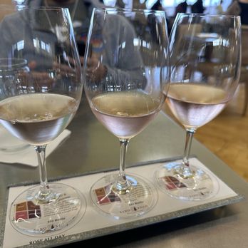 Vino Volo - Terminal 2 - Blush wine flight - Wine Bars Near Me - San Francisco, California Vino Volo - Terminal 2 - Blush wine flight - Wine Bars Near Me - San Francisco, California