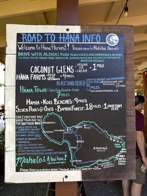 Menu photo 2 Hana Harvest Cafe Hana, HI Menu photo 2 Hana Harvest Cafe Hana, HI