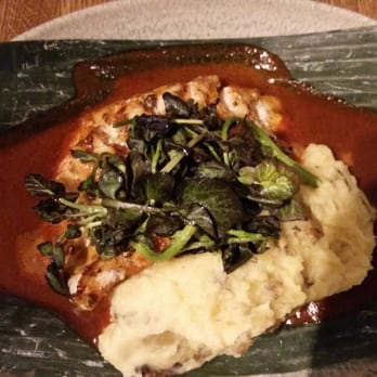 Frontera Grill - Fish of the day with mash potatoes - Mexican Near Me - Chicago, Illinois Frontera Grill - Fish of the day with mash potatoes - Mexican Near Me - Chicago, Illinois