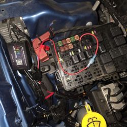 Macs Customs - This is how they wired the positive to the T Tap smh