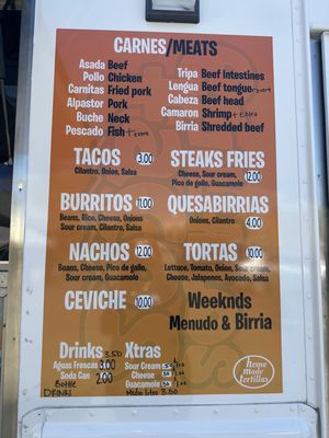 Menu photo 1 Emiliano Tacos El Cerrito, CA Menu photo 1 Emiliano Tacos El Cerrito, CA