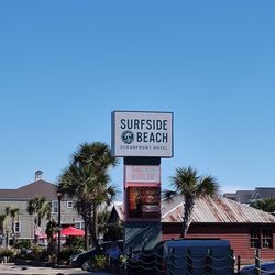 Surfside Beach Oceanfront Hotel - Hotel Sign October 2024
