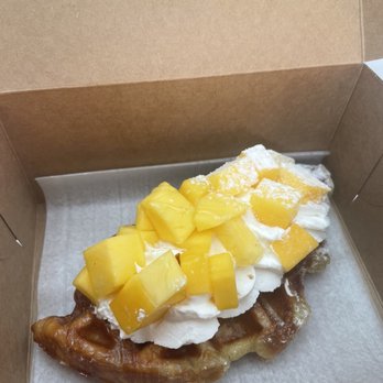 Croffle House - Mango croffle - Bakeries Near Me - Flushing, New York Croffle House - Mango croffle - Bakeries Near Me - Flushing, New York