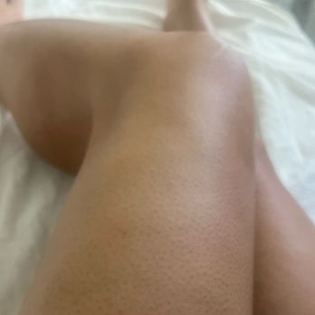 No Sand Tan - Tan done about 2 hours ago. Color developing on my fair skin. So far so good! - Spray Tanning Near Me - Pasadena, California