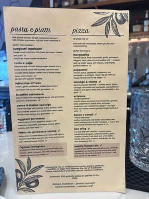 Menu photo 2 Nostra Tavola Vancouver, WA Menu photo 2 Nostra Tavola Vancouver, WA