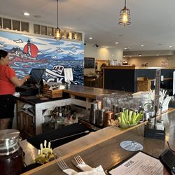 Docks Seafood - Bar seating