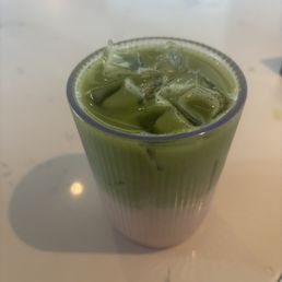 Iced matcha Iced matcha