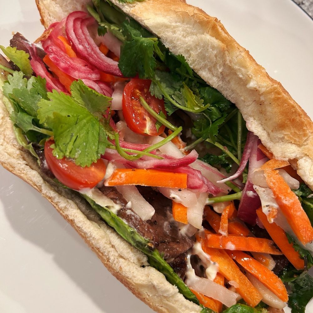 Oh Mai Sandwich Kitchen - B4. Garlic Ribeye Bahn Mi - Vietnamese Near Me - Millcreek, Utah Oh Mai Sandwich Kitchen - B4. Garlic Ribeye Bahn Mi - Vietnamese Near Me - Millcreek, Utah