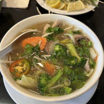 Pho Vina - This is a 25 with veggies subbed for noodles. - Vietnamese Near Me - Anaheim, California