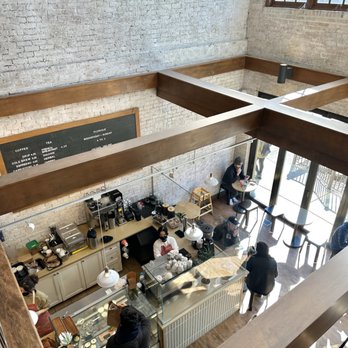 Floriole Cafe & Bakery - View of bakery from upstairs - Bakeries Near Me - Chicago, Illinois Floriole Cafe & Bakery - View of bakery from upstairs - Bakeries Near Me - Chicago, Illinois