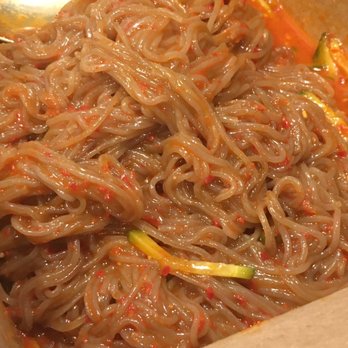 Da Rae BBQ Restaurant - Bibim Naeng myeon (spicy cold noodle) as take out - Korean Near Me - Fullerton, California