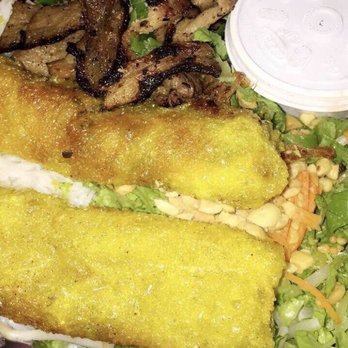 Tan Dinh - VERMICELLI WITH EGG ROLLS AND CHARBROILED PORK - Vietnamese Near Me - Gretna, Louisiana