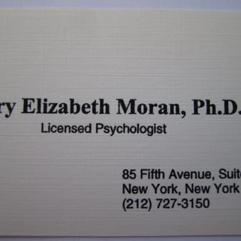Mary Moran, PhD - Counseling & Mental Health Near Me - New York, New York Mary Moran, PhD - Counseling & Mental Health Near Me - New York, New York