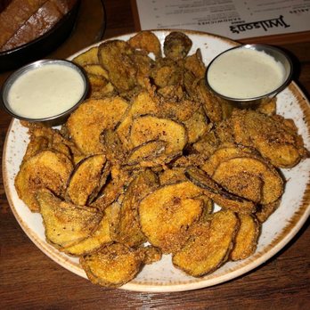 J. Wilson's - Fried pickles - New American Near Me - Beaumont, Texas