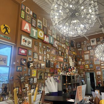 Atomic Antiques - Display wall - Antiques Near Me - Madison, Wisconsin