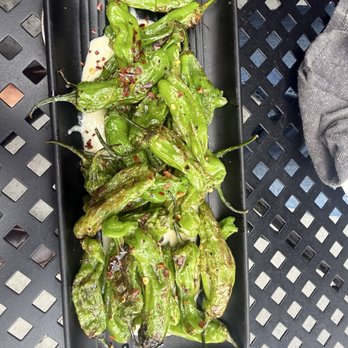 Top Hatters Kitchen and Bar - Shishito peppers - Asian Fusion Near Me - San Leandro, California Top Hatters Kitchen and Bar - Shishito peppers - Asian Fusion Near Me - San Leandro, California