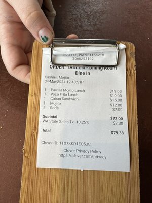Menu photo 6 Mojito Seattle, WA