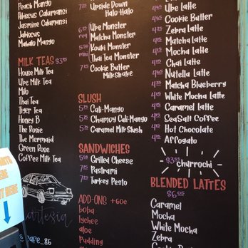 Cafe 86 - Drinks menu - Desserts Near Me - Artesia, California Cafe 86 - Drinks menu - Desserts Near Me - Artesia, California